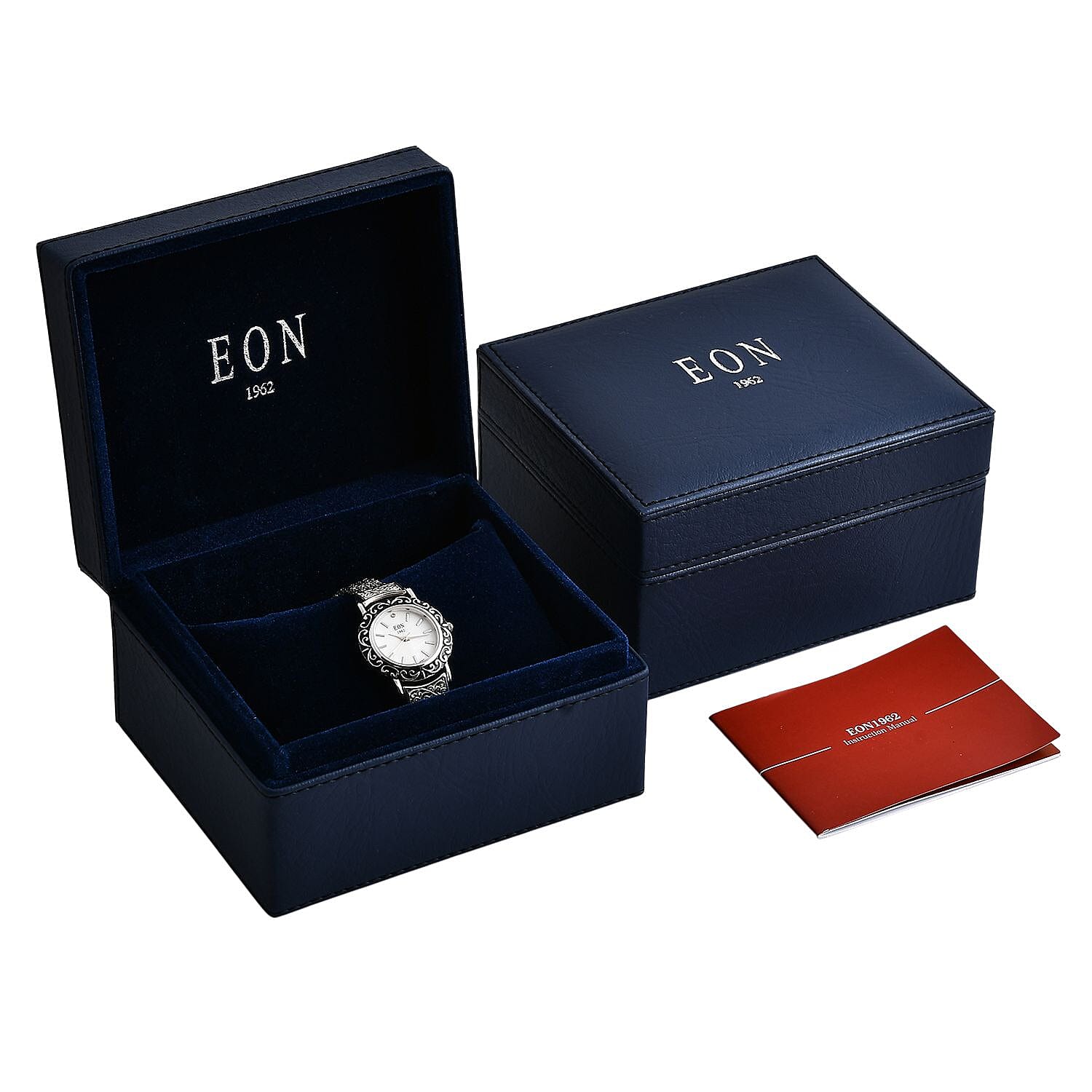 Royal Bali Collection Sterling Silver Bracelet Watch (Size - 7.5), Silver Wt. 35.98 Gms.