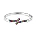 Multi Color Crystal  Bangle  (Size 7.5)