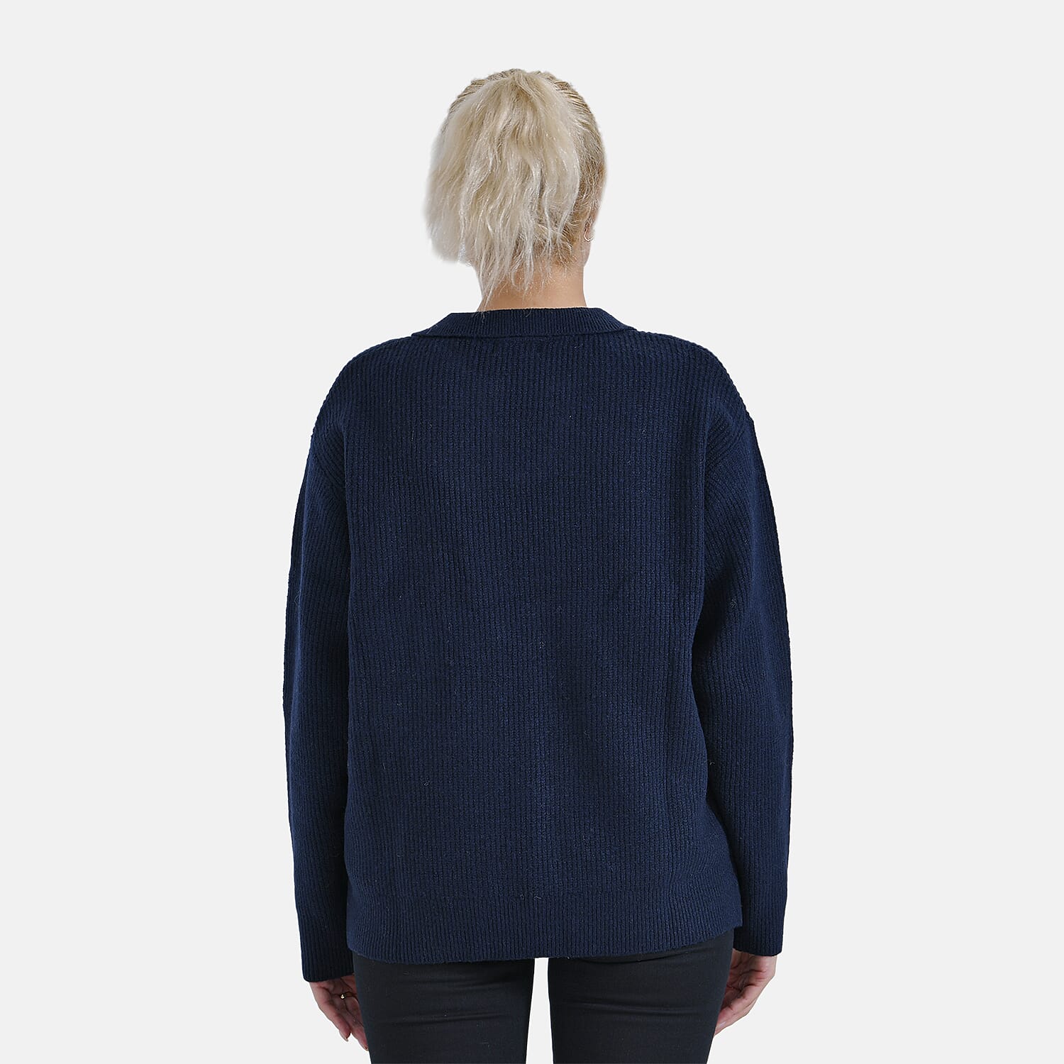 La Marey V-Neck Polo Sweater La Marey V-Neck Polo Sweater