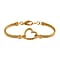 Royal Bali Collection Heart Bracelet With Lobster Clasp in Sterling Silver