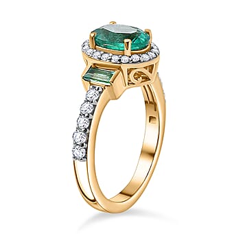 https://tjcuk.sirv.com/Products/78/5/7857276/Zambian-Emerald-White-Zircon-Main-Stone-With-Side-Stone-Ring-in-18K-YG_7857276_3.jpg?w=342&h=342
