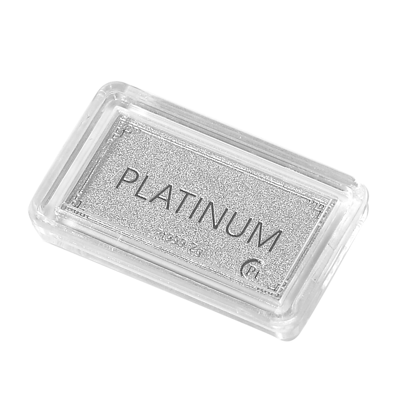 SPECIAL OFFER - 999 Platinum (99.9% Platinum Purity) Bar Wt. 2.00  Gms.
