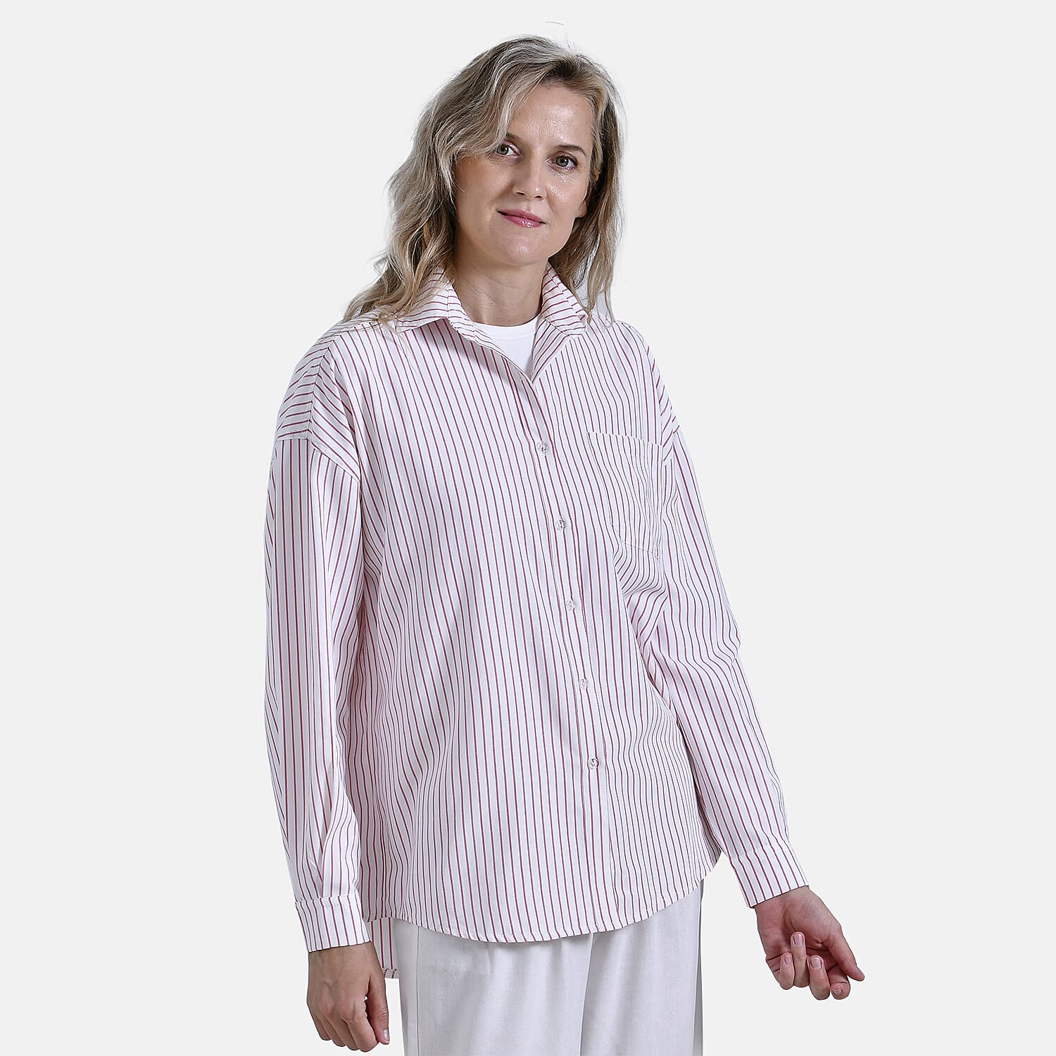 La Marey Striped Pattern Shirt La Marey Striped Pattern Shirt