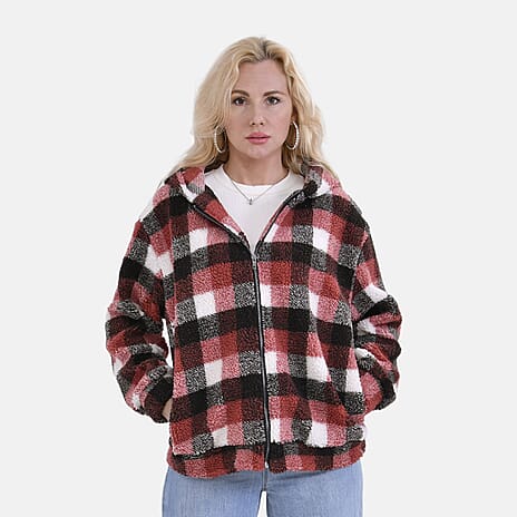 La Marey Borg Jacket (Size S) - Red