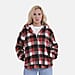 La Marey Super Soft Checker Borg Fleece Jacket