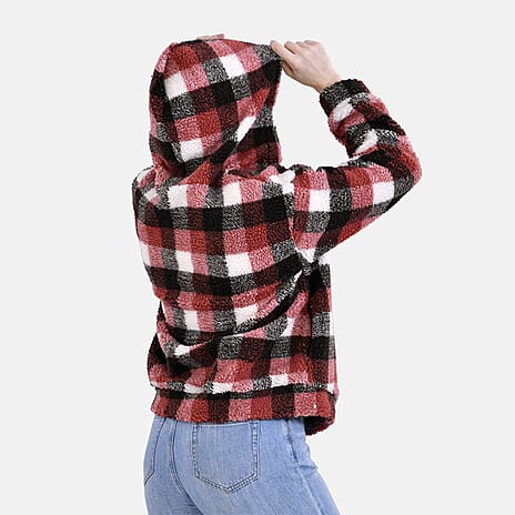 La Marey Borg Jacket (Size L) - Red