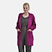 Tamsy Mid-Neck Long Knitted Cardigan