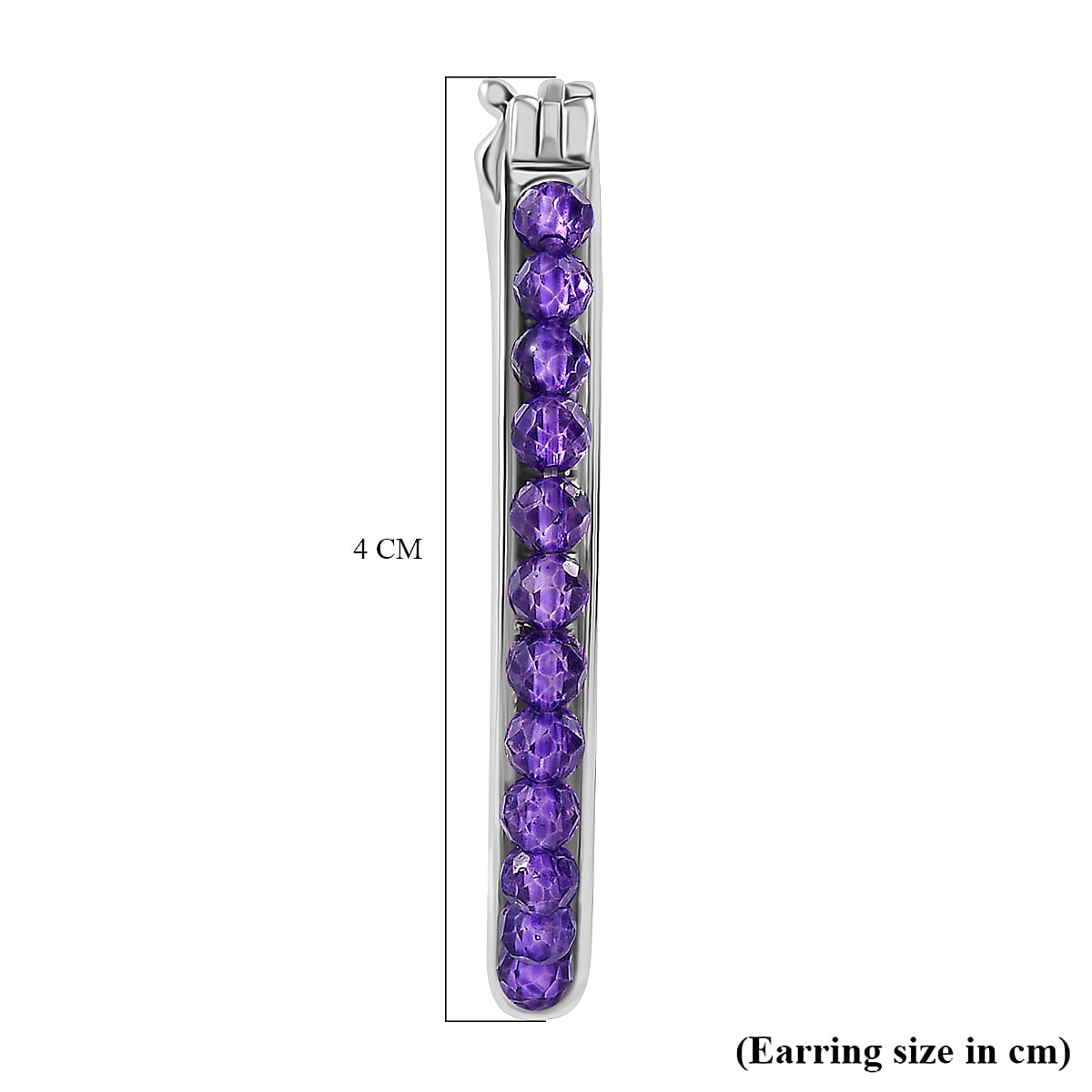 Zambian Amethyst Vintage Earrings 5.310  Ct.