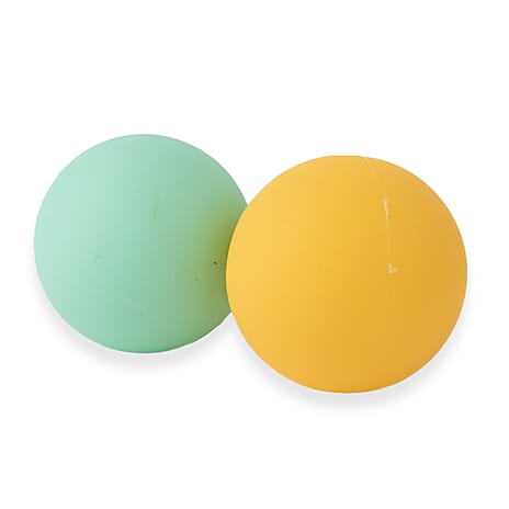 Namaste Beach Tennis Set with 2 Balls - Blue & Yellow