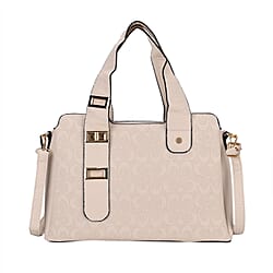 Designer Inspired Patterned Crossbody Bag - Red