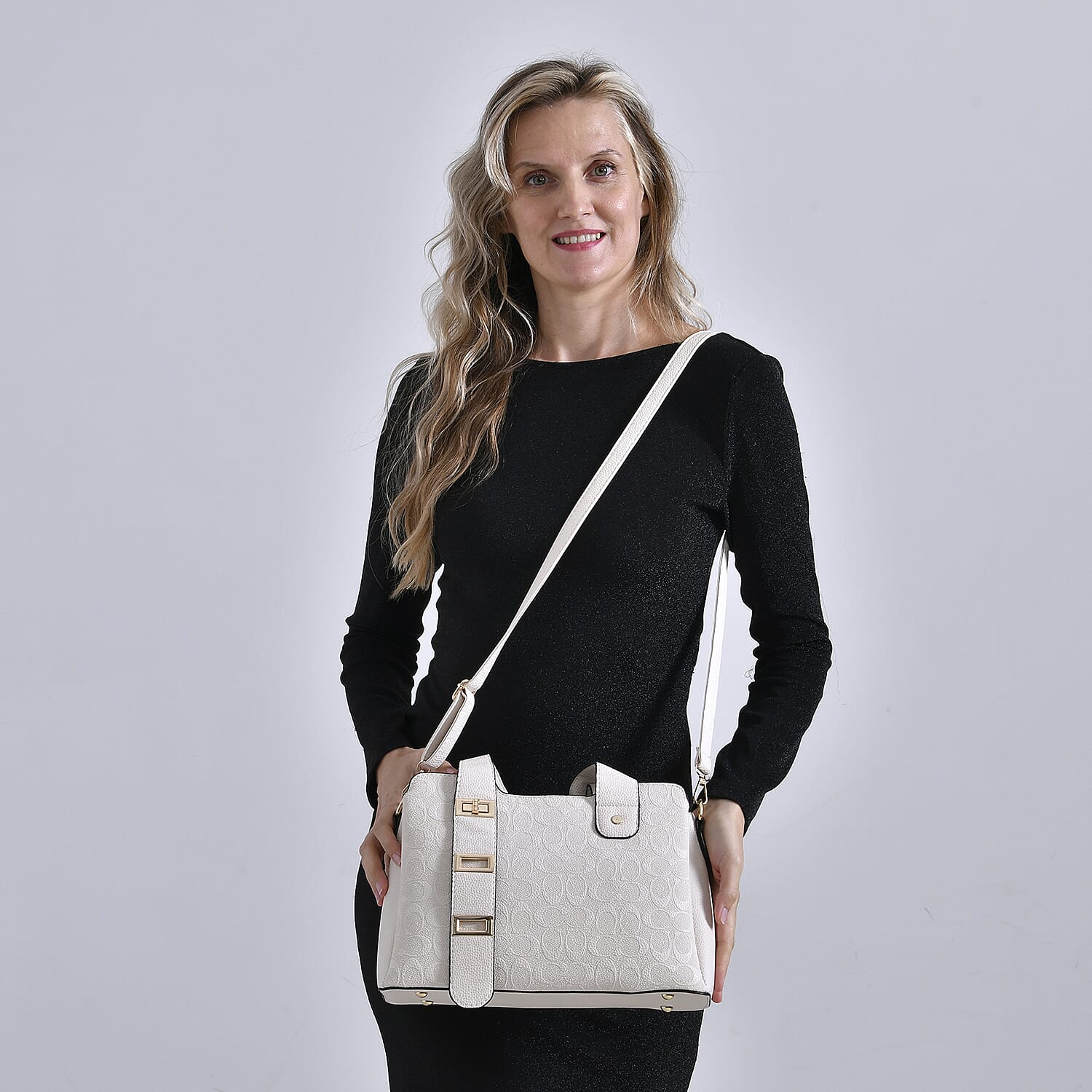 Designer Inspired Patterned Crossbody Bag