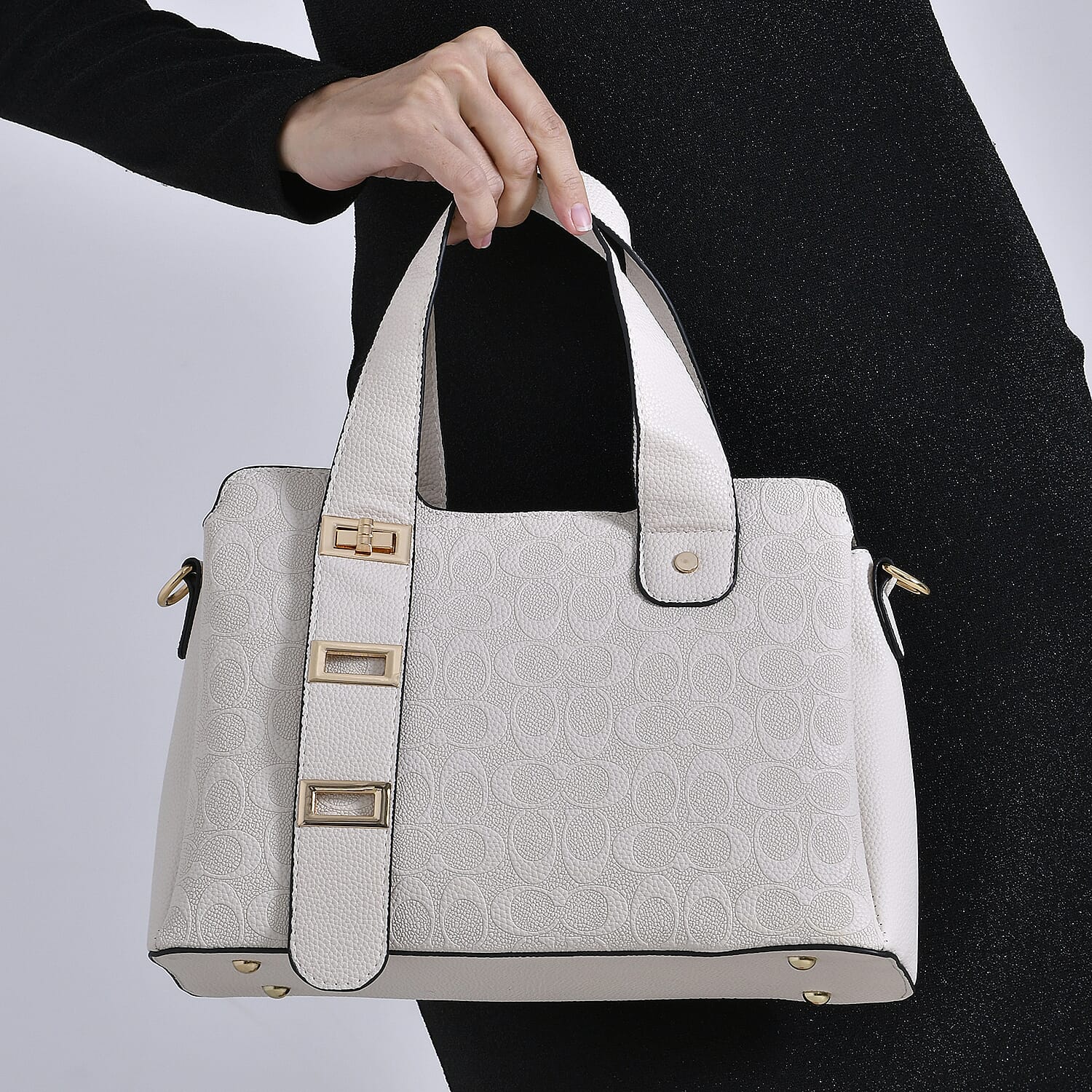 Designer Inspired Patterned Crossbody Bag