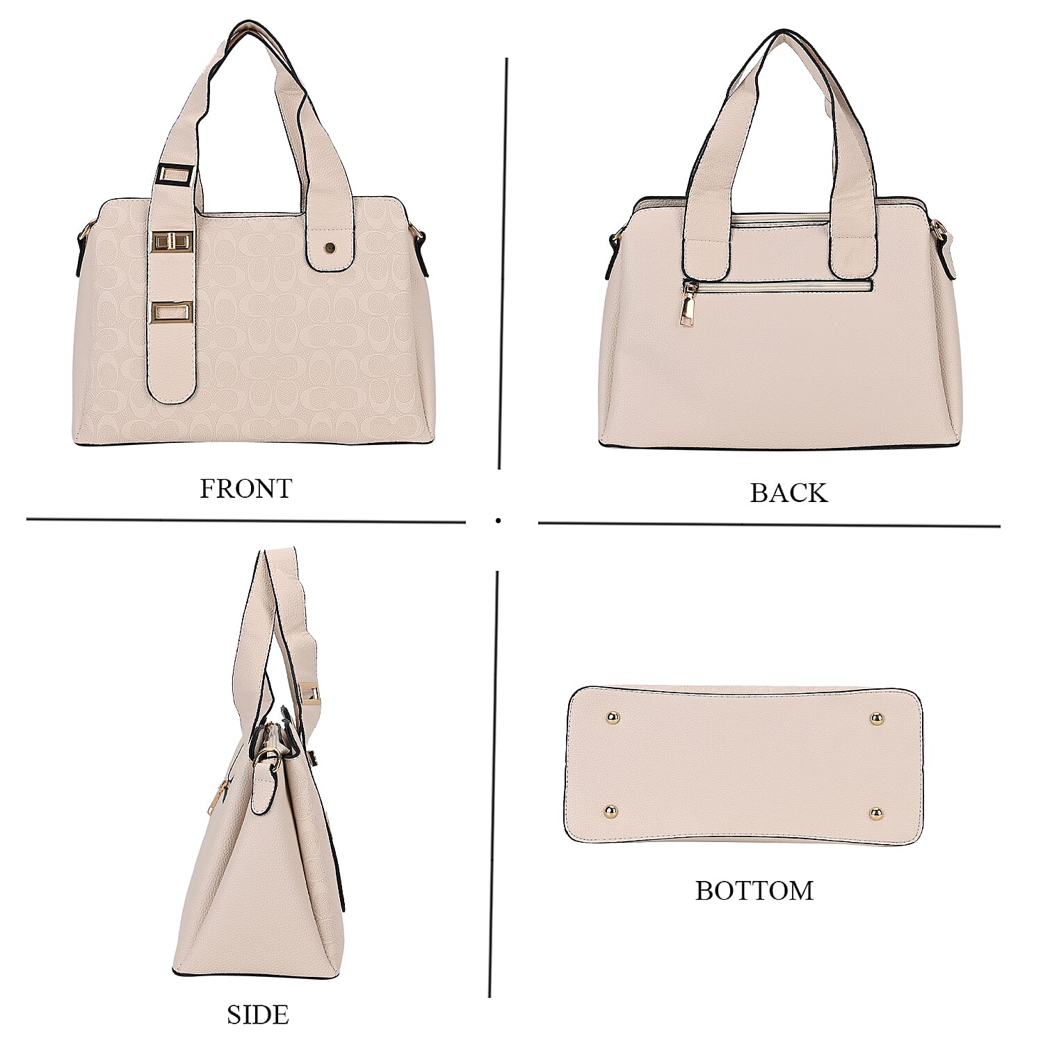 Designer Inspired Patterned Crossbody Bag