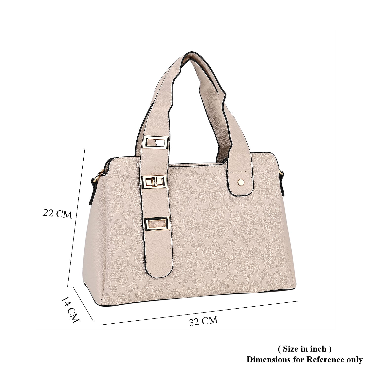 Designer Inspired Patterned Crossbody Bag