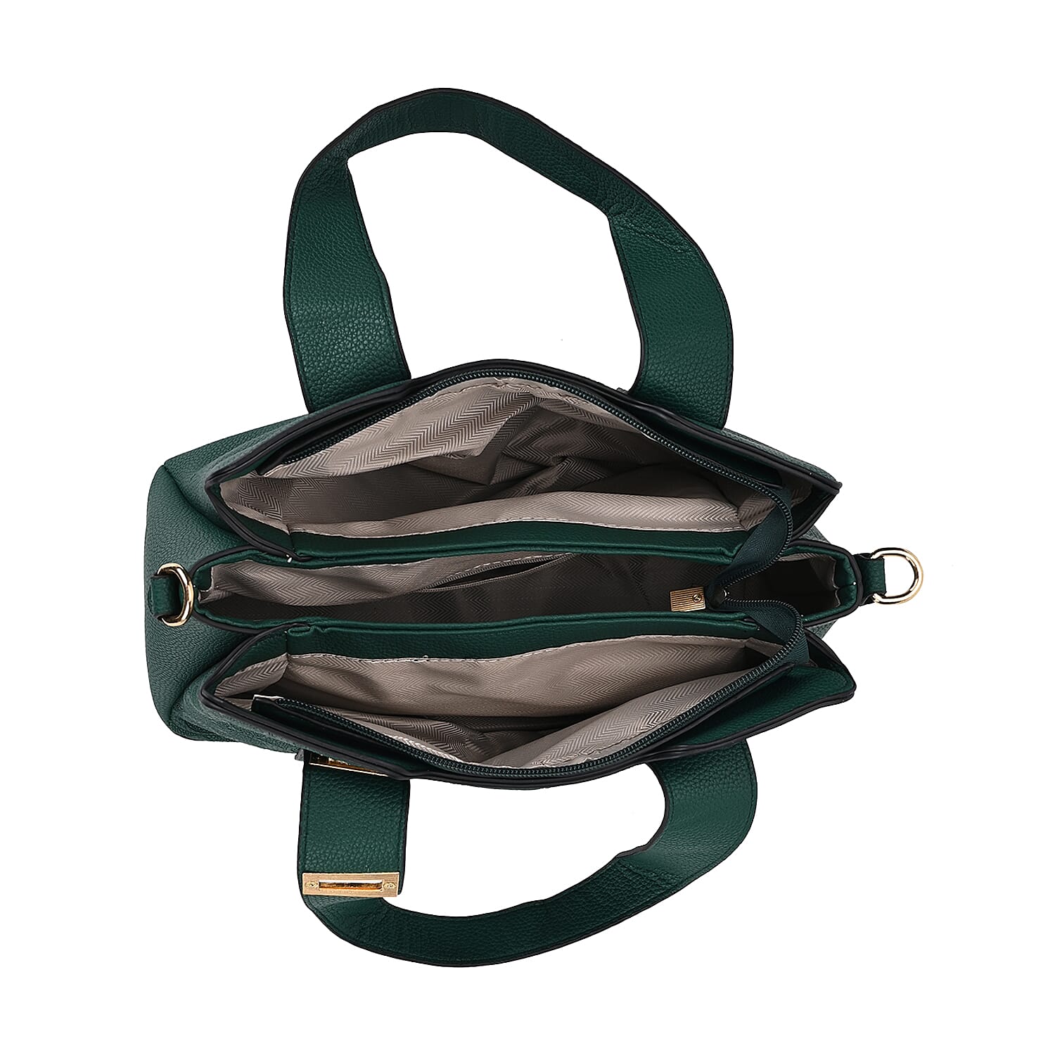 Designer Inspired Patterned Crossbody Bag - Green Designer Inspired Patterned Crossbody Bag - Green