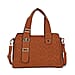 Designer Inspired Patterned Crossbody Bag - Green