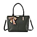 Designer Inspired Patterned Large Tote Bag - Navy