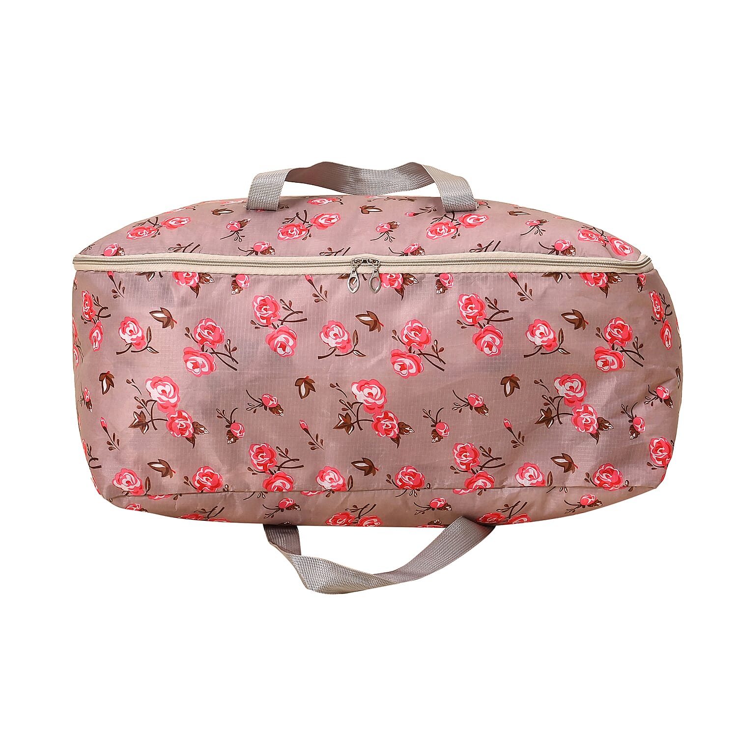 Set of 3 Floral Printed Storage Bag - Peach Set of 3 Floral Printed Storage Bag - Peach