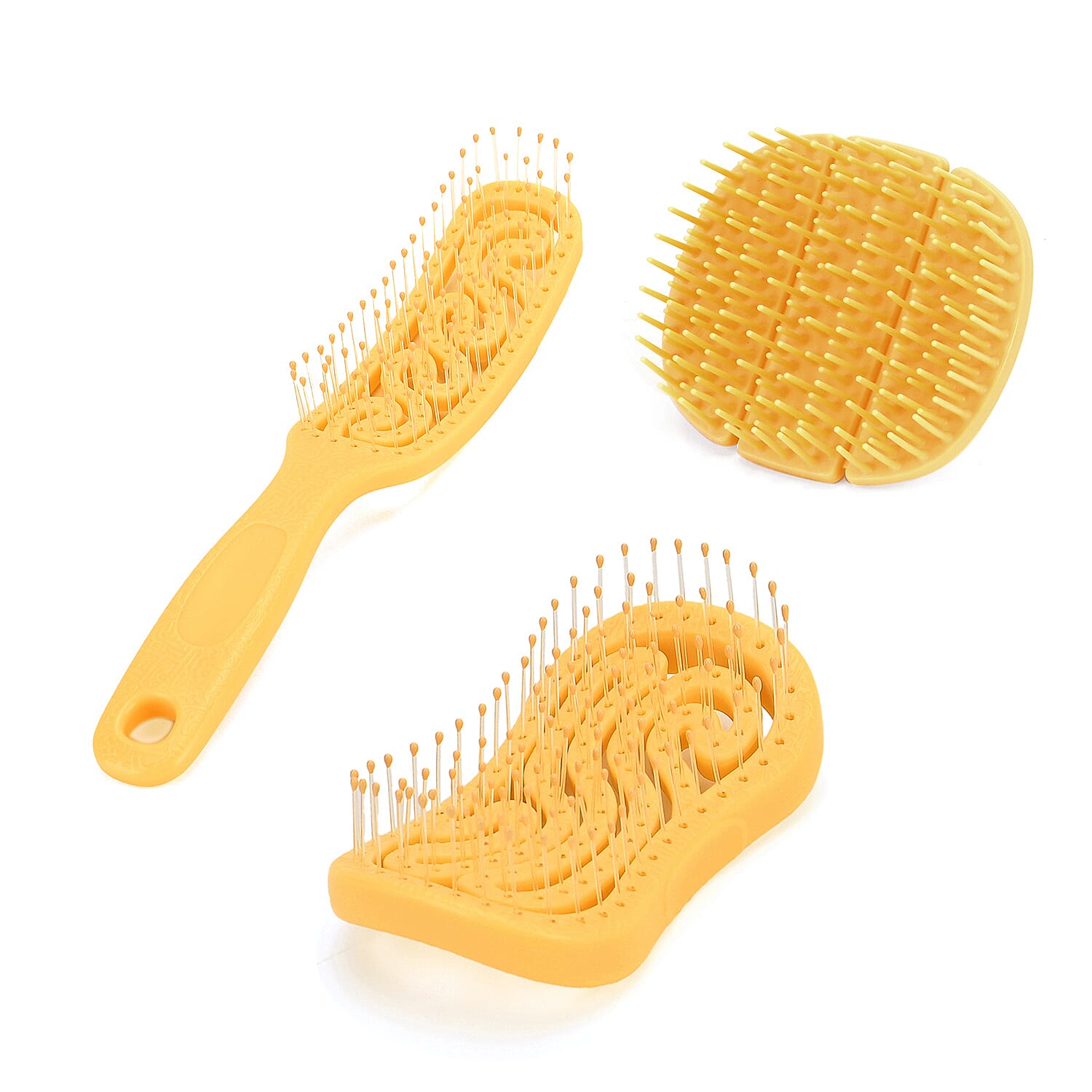 Set of 3 PP Hair Brush