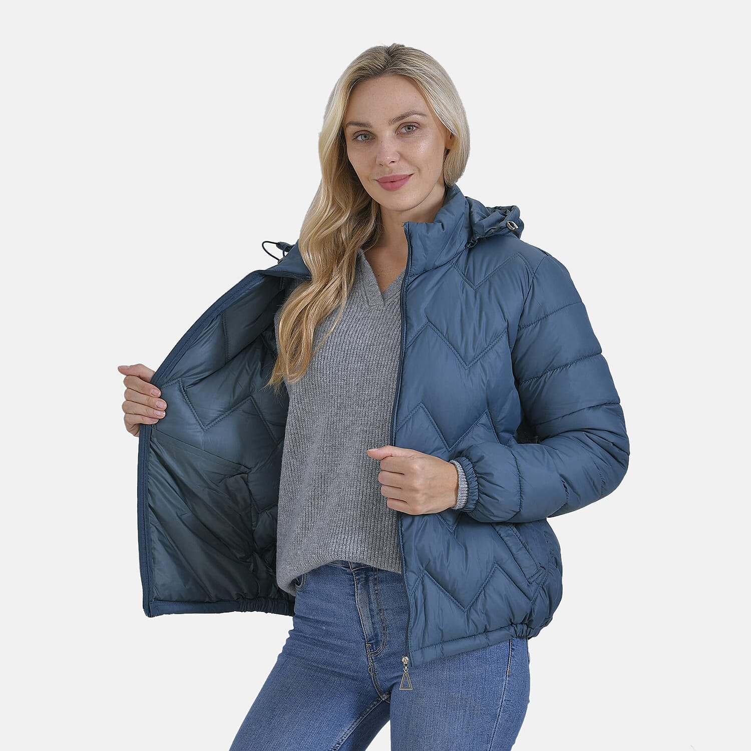 La Marey Lightning-Patterned Jacket