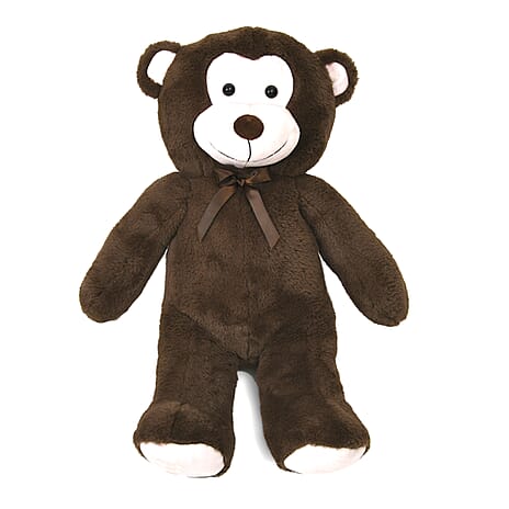 LARGE Cute Monkey -  53.5 cm Faux Fur Material