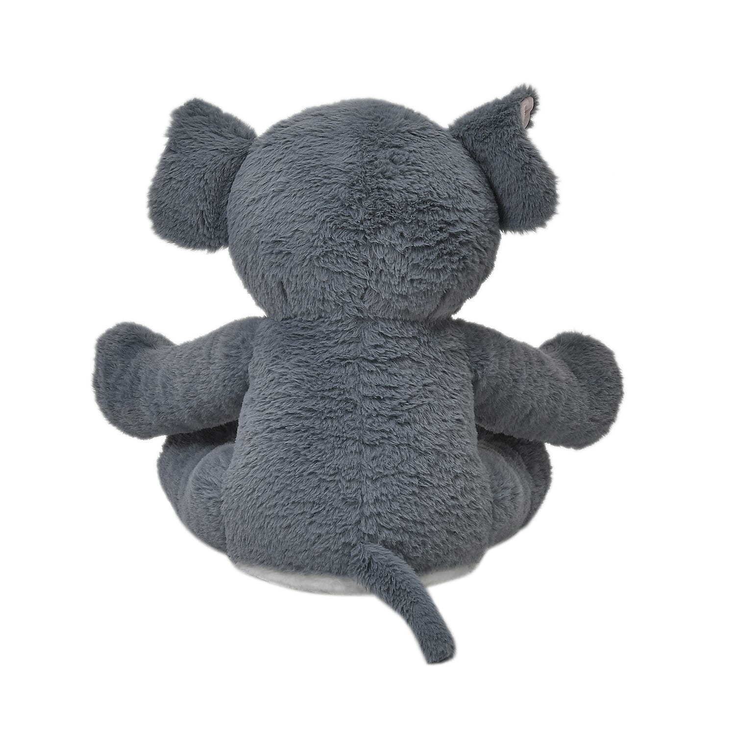 14 Inch Giant Stuffed Poseable Elephant - Blue - Pink