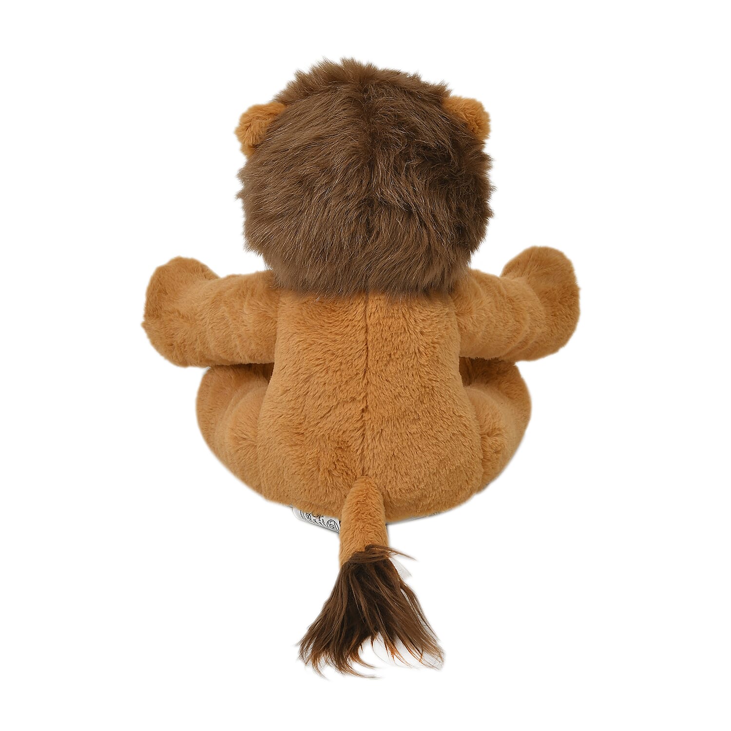 Giant Stuffed Poseable Lion - Light Brown