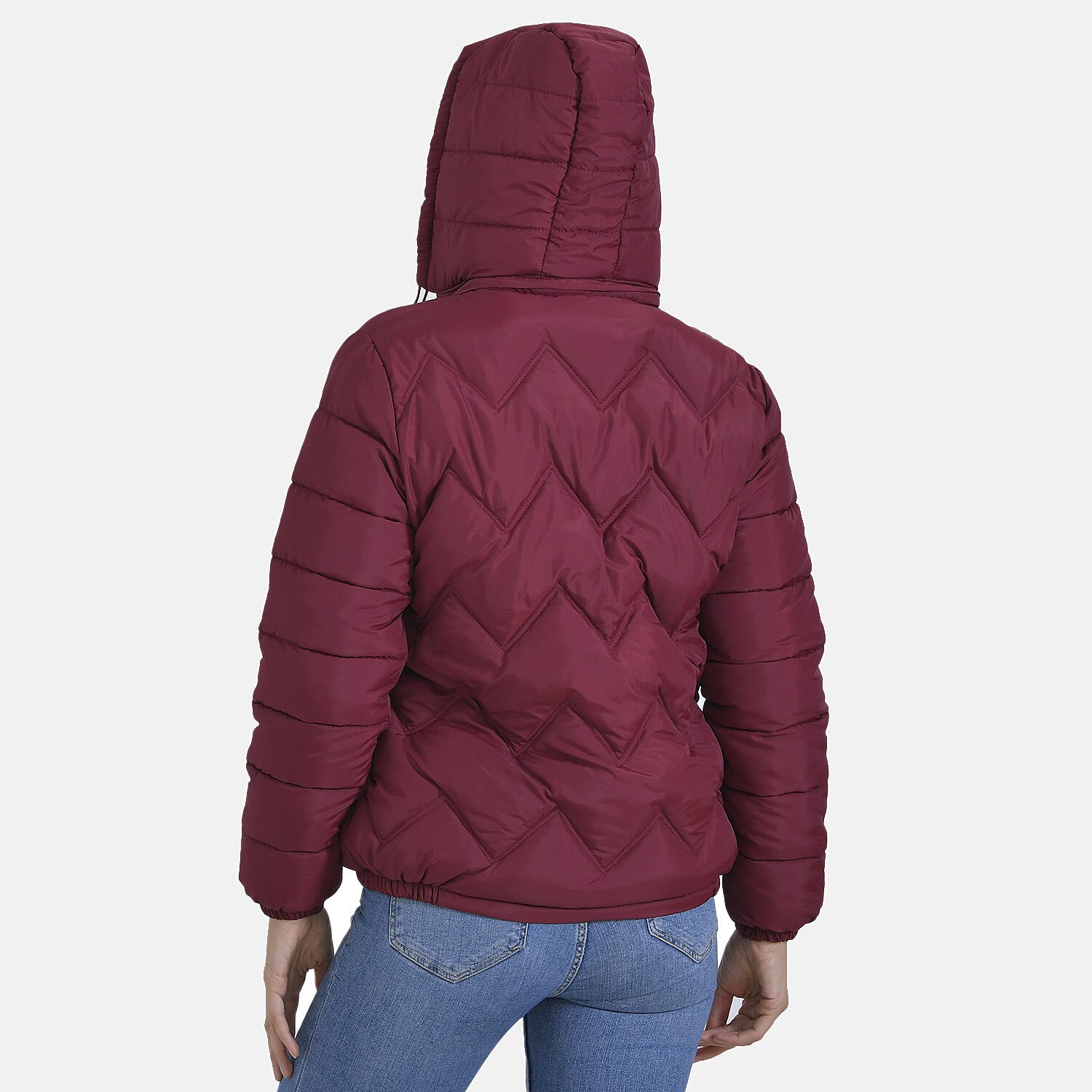 La Marey Short Lightning-Patterned Jacket