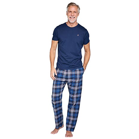 Farah Mens Nightwear Set (Size XXL) - Navy