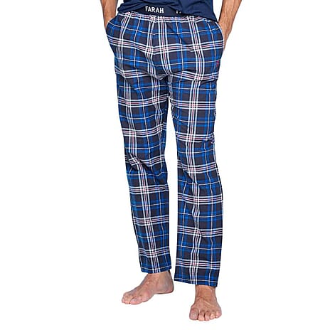 Farah Mens Nightwear Set (Size XXL) - Navy
