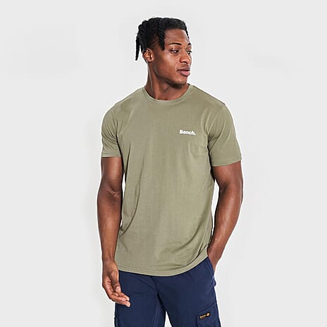 BENCH Pack of 5 Tee with Free Socks (Size L) - Multi