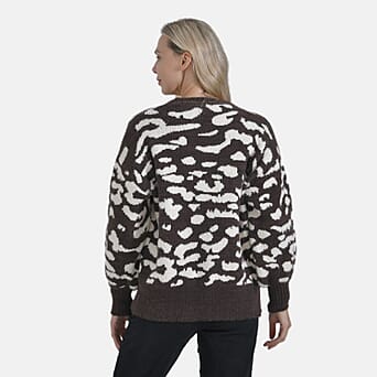 https://tjcuk.sirv.com/Products/78/5/7859631/Tamsy-Printed-Cardigan-Size-65x1-cm-Brown-Base-with-Beige-Leopard-Prin_7859631_1.jpg?w=342&h=342