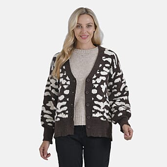 https://tjcuk.sirv.com/Products/78/5/7859631/Tamsy-Printed-Cardigan-Size-65x1-cm-Brown-Base-with-Beige-Leopard-Prin_7859631_3.jpg?w=342&h=342
