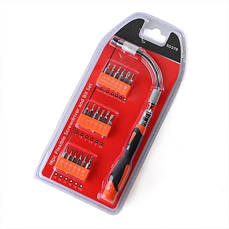 18 Piece Screwdriver and Bit Set
