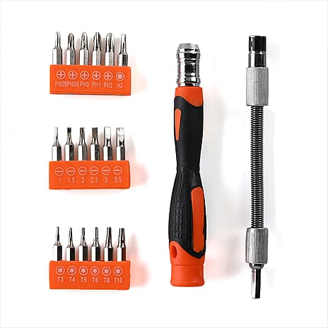 18 Piece Screwdriver and Bit Set
