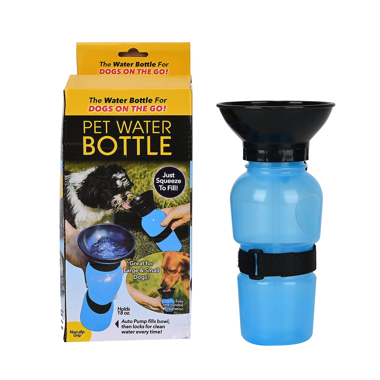 Pet Water Bottle - Blue