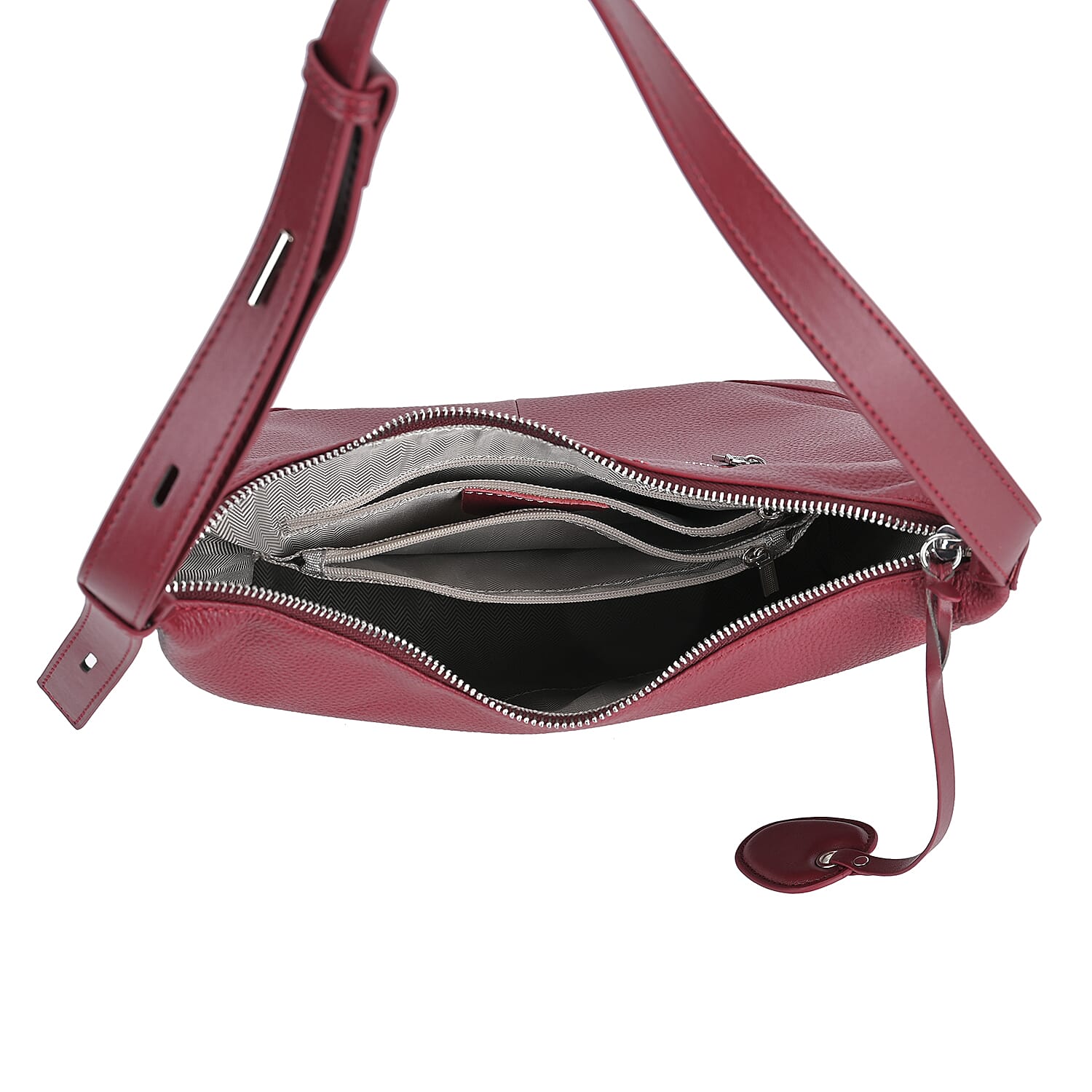 Leather Solid Crossbody Bag Leather Solid Crossbody Bag