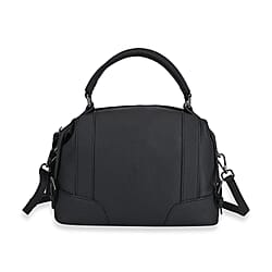 Leather Solid Crossbody Bag (Size 29x13x22 cm) - Tan & Green