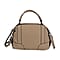 Leather Solid Crossbody Bag (Size 29x13x22 cm) - Green & Green