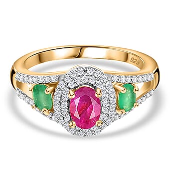 https://tjcuk.sirv.com/Products/78/5/7859897/Mozambique-Ruby-Emerald-White-Zircon-Main-Stone-With-Side-Stone-Ring-i_7859897.jpg?w=342&h=342