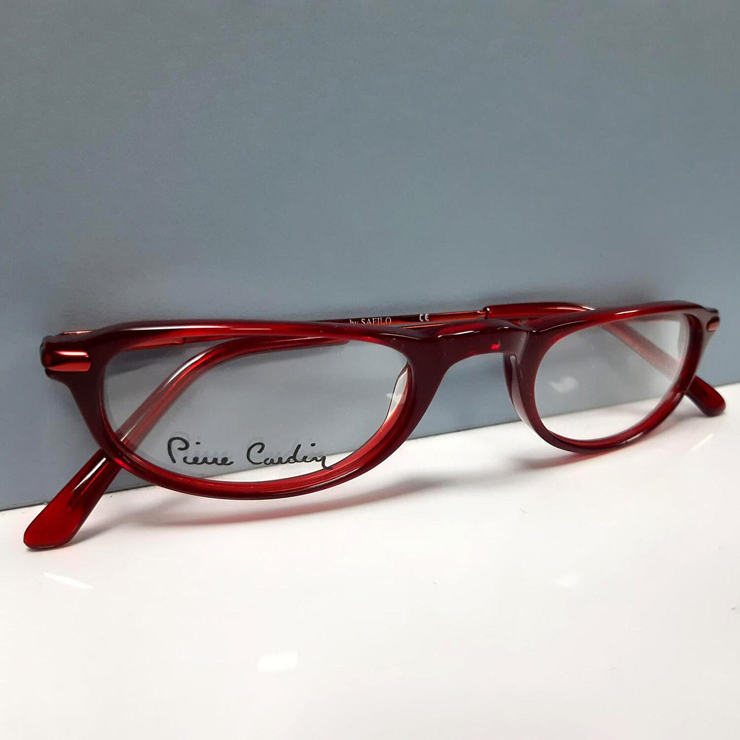 One Time Closeout - Pierre Cardin Reading Glasses - (Power 3) Dark Red