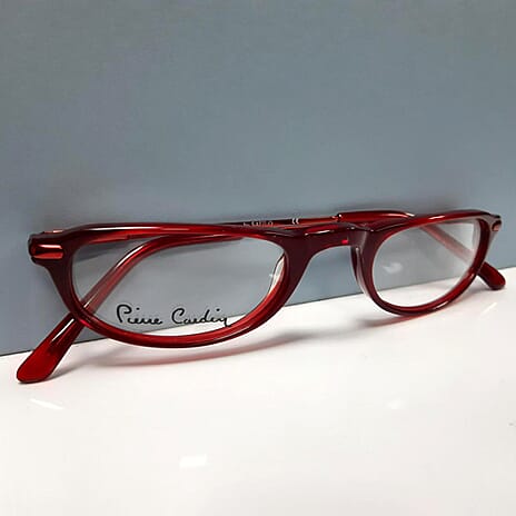 One Time Closeout - Pierre Cardin Reading Glasses - (Power -3.5) Dark Red