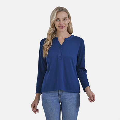 La Marey Ladies Tee (Size S) - Blue