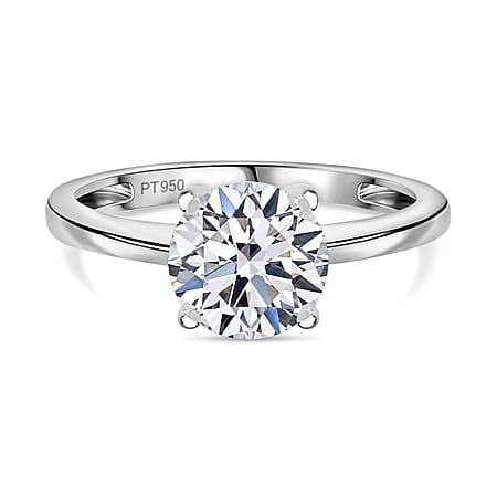 LUXURIANT 1 Ct. Lab Grown Diamond Brilliant-Cut Solitaire Ring in 950 Platinum IGI Certified LUXURIANT 1 Ct. Lab Grown Diamond Brilliant-Cut Solitaire Ring in 950 Platinum IGI Certified