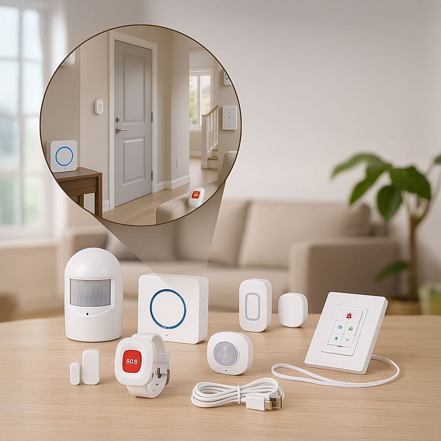 Set of 8 Intelligent Security System