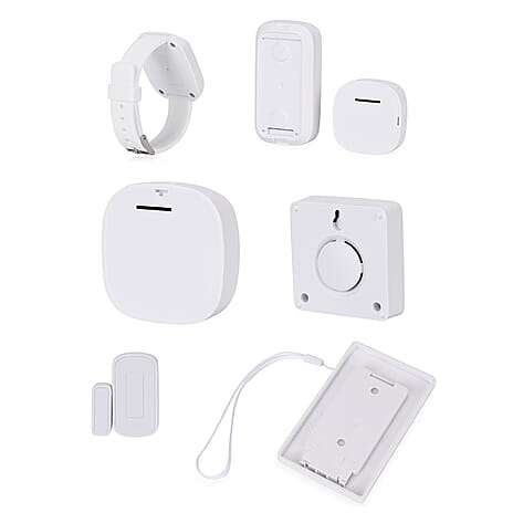 Set of 8 Pieces Intelligent Security System - White