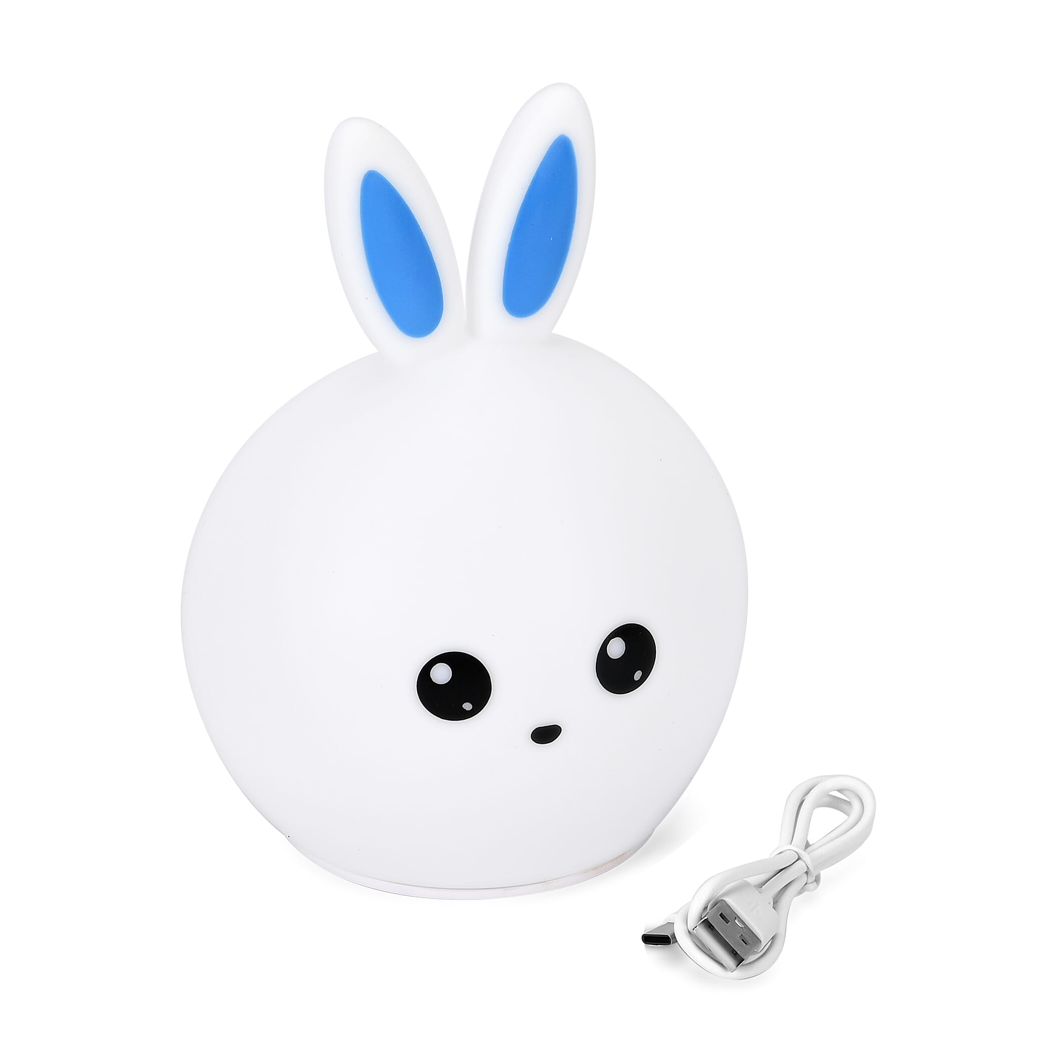 Squishy Colour Changing Rechargeable Silicone Lamp - Rabbit