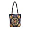Embroidered Tote Bag (Size 29x10x31 cm) - Blue