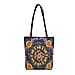 Embroidered Tote Bag (Size 29x10x31 cm) - Multi Color