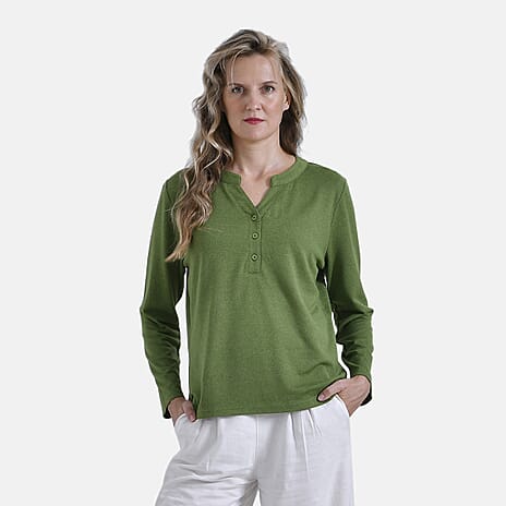 La Marey Ladies Tee (Size M) - Grass Green